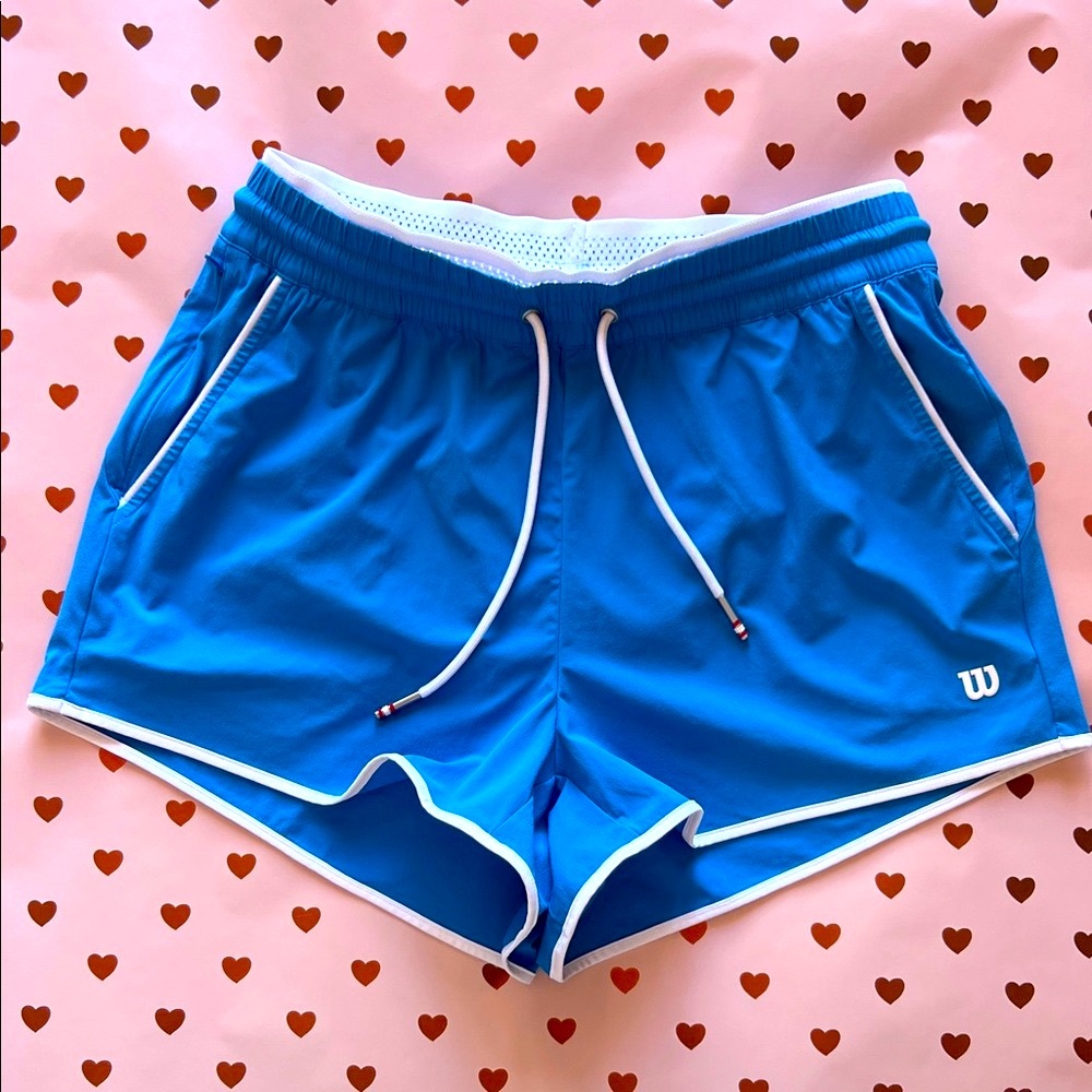 Wilson Women's Vibrant Blue Athletic Shorts. Like new!